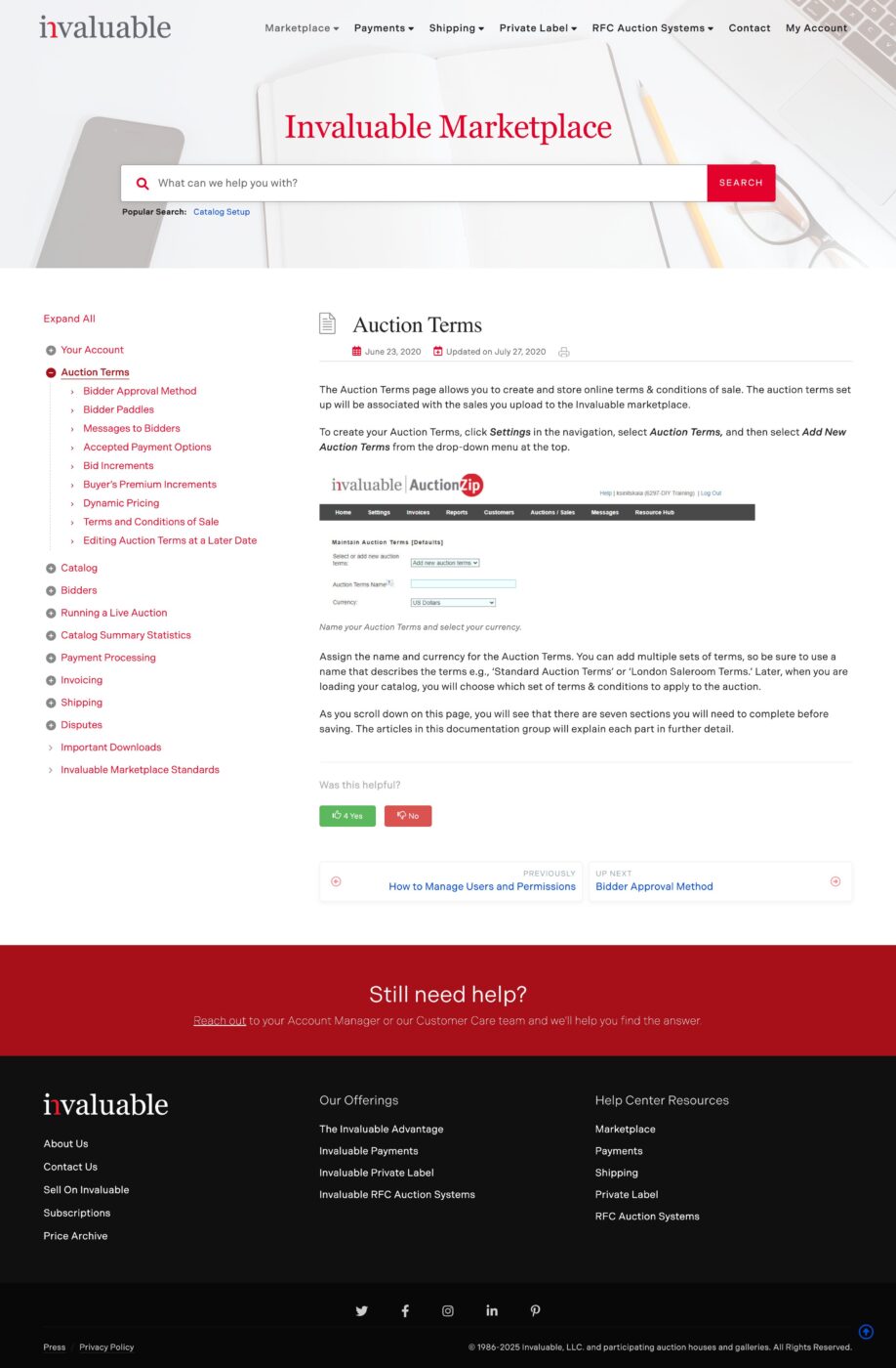 Webpage showing an article.